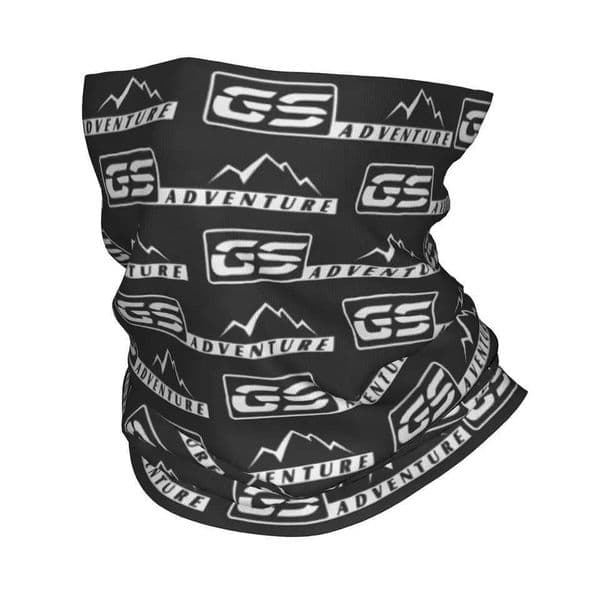 Custom GS Motorcycle Adventure Neck Gaiter Women Men UV Face Shield Winter Bandana Scarf for HikingT260506