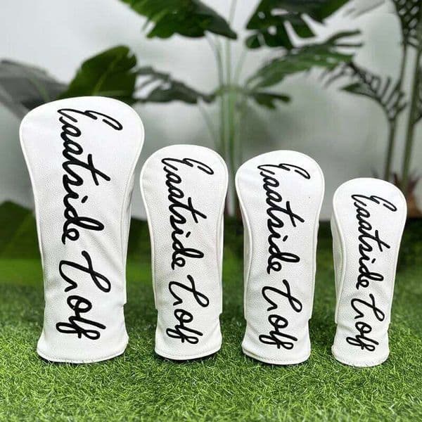 Golf cover, durable protector, swing pattern design, stylish dust-proof, golf club accessories 26Y0506