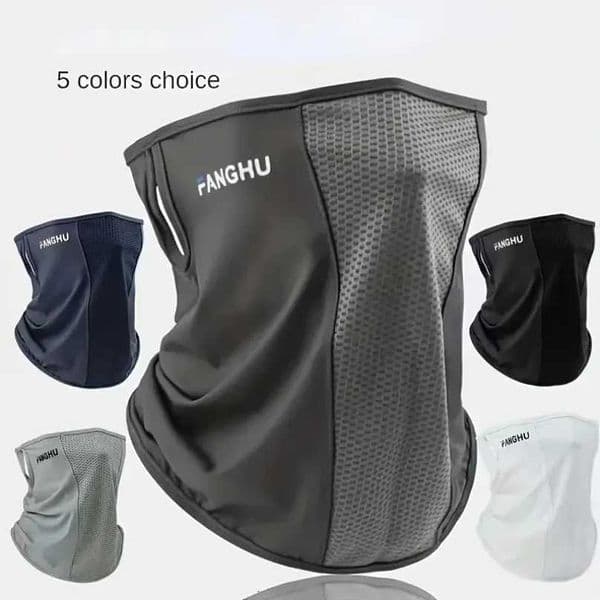 Cycling Masks Headwear Bandana Head Wrap Face Scarf Mask Neck Balaclava Breathable Light Cool Wind Outdoor Hiking Ice Silk MaskT260506
