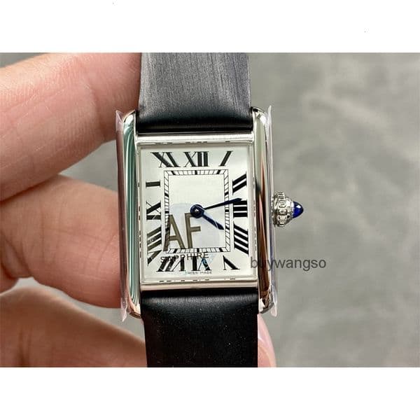 Top quality tanks watch womens mens watch designer watch super clone watches swiss quartz movement sapphire glass leather strap 22mm 25.5mm with box RAIF