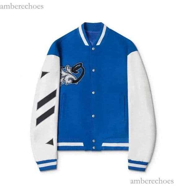 Mens designer louise jackets mens Outerwear Mens Baseball Hip Hop Letter Varsity Coats arm bone embroidery lvs jacket Streetwear Men Unisex Coats 6eb