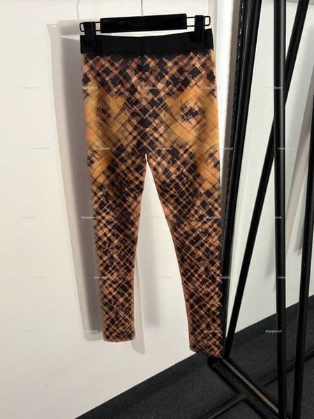 Fashion self-cultivation women pants Summer lady skinny trousers women designer clothes leopard print elastic slim fit leggings A1216X07N304
