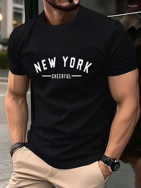 Men's T Shirts 2026 Cotton T-shirt Summer Daily Casual Fashion Short Sleeve Top Male Home Outdoor Comfort Breathable Soft Tees