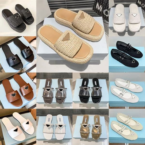 Free Shipping Designer raffia sandals heels sandale Shoes slides sandal slippers for kitten mens womens sandles d h gate luxury platform sandalias sandalen top
