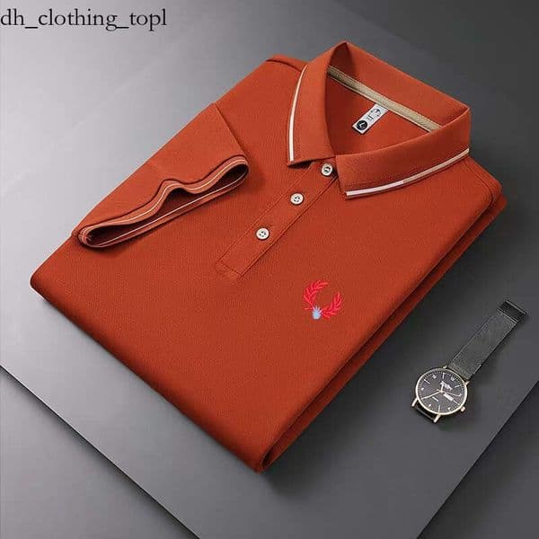 2026 perry Men's Polos High Quality Embroidered Fredly Polo Shirt Summer T-Shirt Fashion Top Trend Casual Business 342 4ea 588