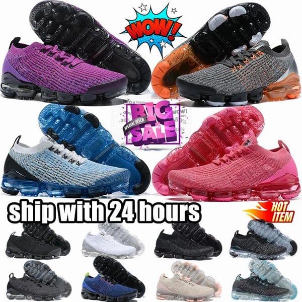 2025 Designer shoes DONARMILE FK Fly Knitted Running Shoes Mens Vp 2.0 5.0 CNY grey blue Anthracite best Women womens Trainers Sports Shoes free shipping size 35-46