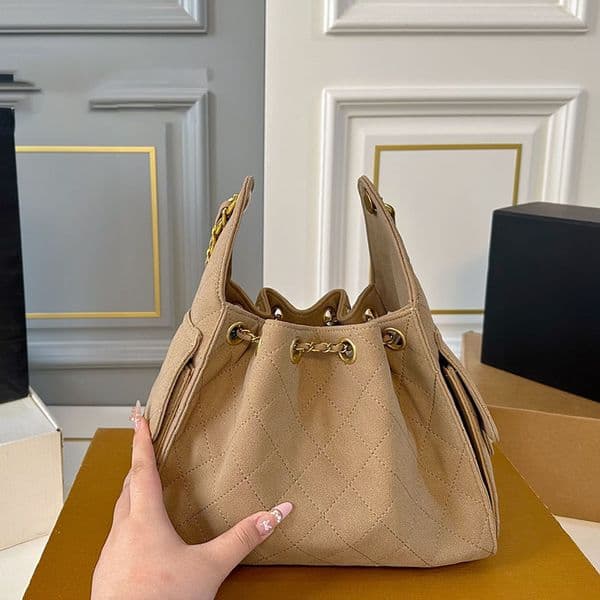 25 hobo bag 25c handbag designer bag master medium tote bag with drawstring cc women clutch chain shoulder purse luxury bags