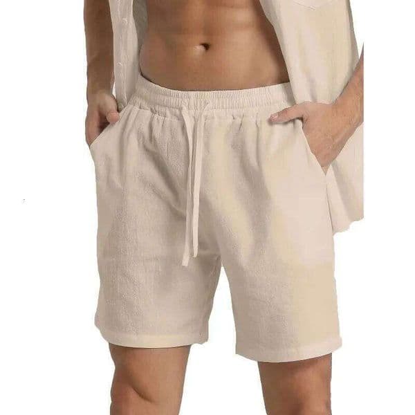 Men's Shorts with Pockets Summer Cool Breathable Beach Vacation Home Walkkv 26W0506