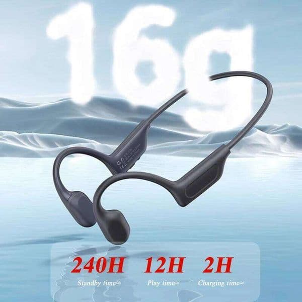 Bone Conduction BT Earphones Wireless Headset Waterproof Dual Mic Noise Reduction Type-c Charging Sports Earphone 26W0506