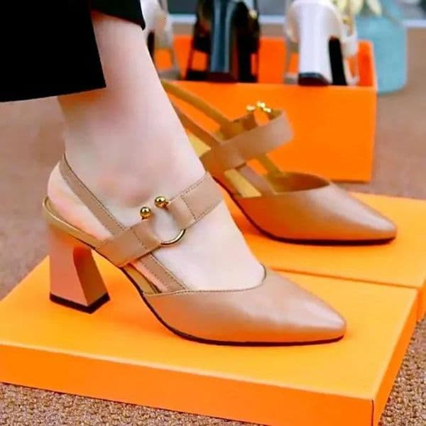 Cresfimix Zapatos De Mujer Women Sweet Pointed Toe Yellow Pu Leather Slip on 5cm High Heel Shoes for Summer Office Party A9168 260506