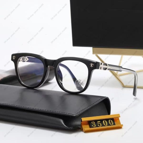 Chrome Sunglasses Cross heartsglasess Sunglasses Designer Glasses Sunglasses For mens Womens Frames heartglasses Eyeglass f3500