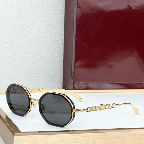 Designer GG Luxury Brand GG1662 Top Quality Fashion Classic Shades UV400 Polygons Frame Sunglasses for Men Women With Original Box and Case Size 58-18-147