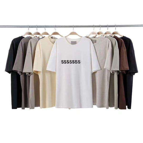 Tshirt Mens Designer T Shirt Sweatshirt Tshirts Fashion Simplesolid Black Letter Printing Couple Top White Men Casual Loose Women Tees