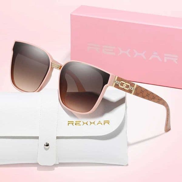REXXAR High Quality Square Sunglasses Women Men Vintage Luxury Brand Sun Glasses Shopping Photography Male Female Glasses UV400 L260506