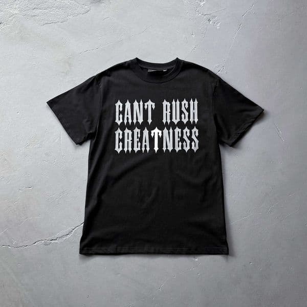 Drill-style British street hip-hop letter print short-sleeve t-shirt for men Central C style top T260507