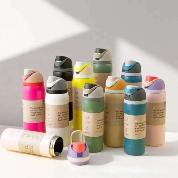 Stainless Steel Thermo Tumbler Vacuum Flask; High Quality Hot & Cold Drinkware Mug; Thermal Coffee Water Bottle. 26L0507