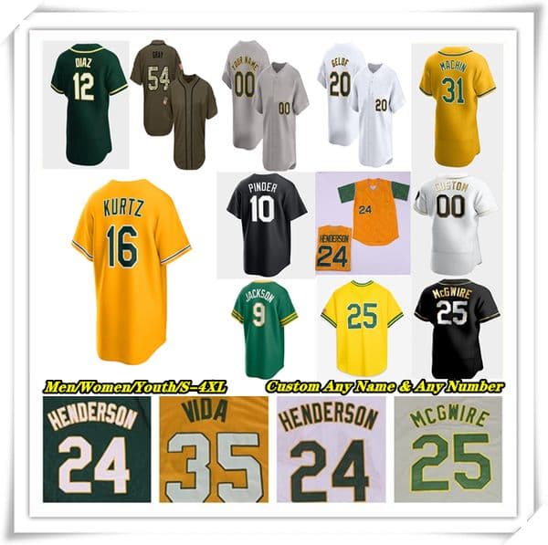 Sacramento Brent Rooker Jersey AthletICS #16 Nick Kurtz #5 Jacob Wilson Shea Langeliers Tyler Soderstrom Jeff McNeil Lawrence Butler Shea Langeliers Muncy Springs 4X