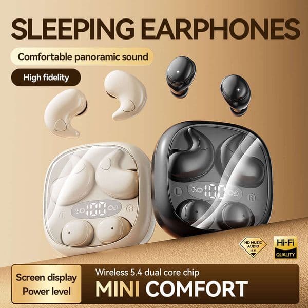 M126 Bluetooth Dual New In-Ear Sleep Earphones Wireless Bone Conduction Long Battery Life Technology