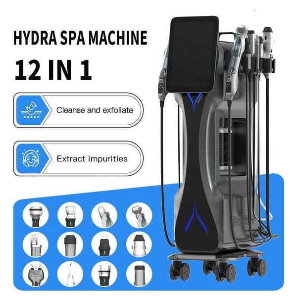 Upd Multifunction 12 In1 Facial Aqua Peeling Skin Care Dermabrasion Hydro Blackhead Removal Hydra Dermabrasion Rejuvenating Anti-Aging Brightening Machine
