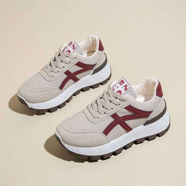 Luxury Platform New Leisure Anti-slip Green Running Designer Sports Leather Womens Sneakers Fashion Shoes 26Y0507