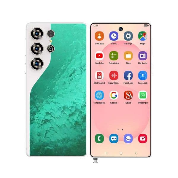 S26 Ultra New Phone Mid-Punch Hole Super EU US UK AU Large Screen 7.3inch Octa-Core True 4G Android16GB+1TB