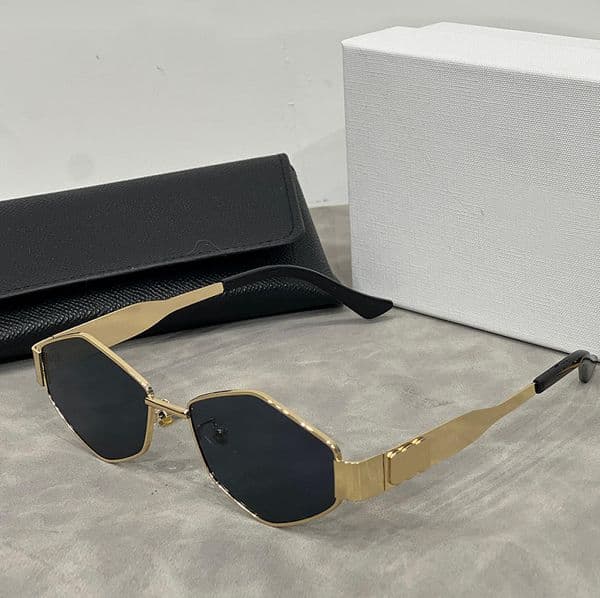 Designer Sunglasses Fashion Sunglasses Eyeglasses Womens Retro Sunglass Classic Glasses Metal Full Frame Goggle Adumbral Eyeglasses Unisex Outdoor UV400