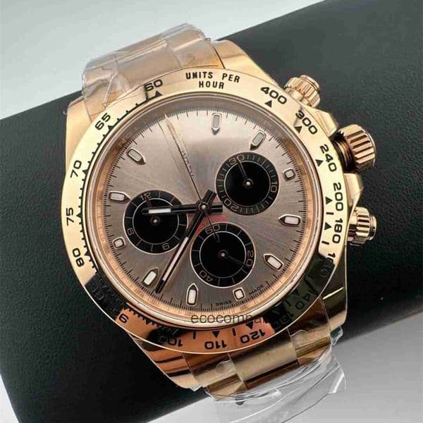 Top quality dayton watch day tona mens watch super clone watches 4131 mechanical movement designer watch sapphire glass 40mm 904L steel with box GNUS