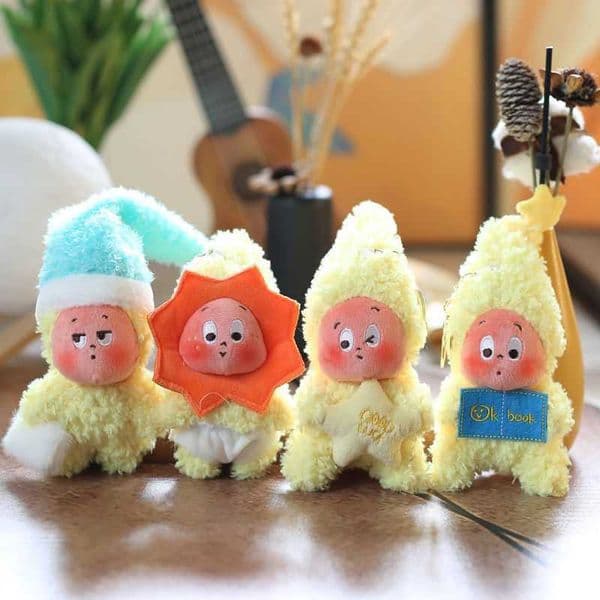 Starman pendant plush toy small doll backpack decoration couple gift stuffed toy plush wholesale S260506