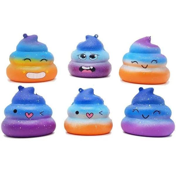 Metal Fidget Toy 10Pcs Toy Funny Tricky fidget cube Childrens Anti Stress Poop Kneading Squeeze Squishy Decompression Toys Creative Decoration Selling Edc