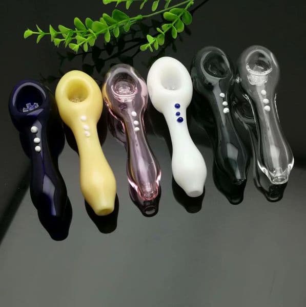 Glass Pipes Smoking Hand-blown Beautifully Handcrafted Smoking Pipe Multi color stained glass tobacco pot