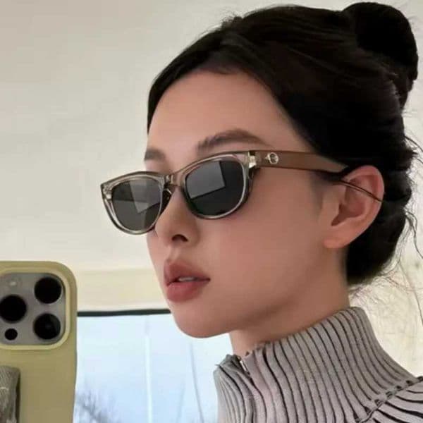 Retro Oval Frame Sunglasses Outdoor Sport Men Women Personalized Sun Glasses Show Small Frame UV400 Unisex Glasses Z260506