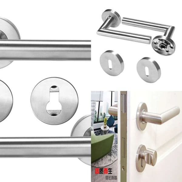 Luxury Designer Decor New Handle room Sliding Interior Door Handles 1 Pcs Household Accessories Entrance Gate Lever Knob For Bedroom Bathroo 17