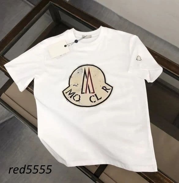 Mon clerly Shirt Designer polo Mens T-shirt Fashion Classic Letter Printed Luxury Womens T Shirts Soft Cotton Crew Neck Short Sleeve Shirt Top Summer Men Tee