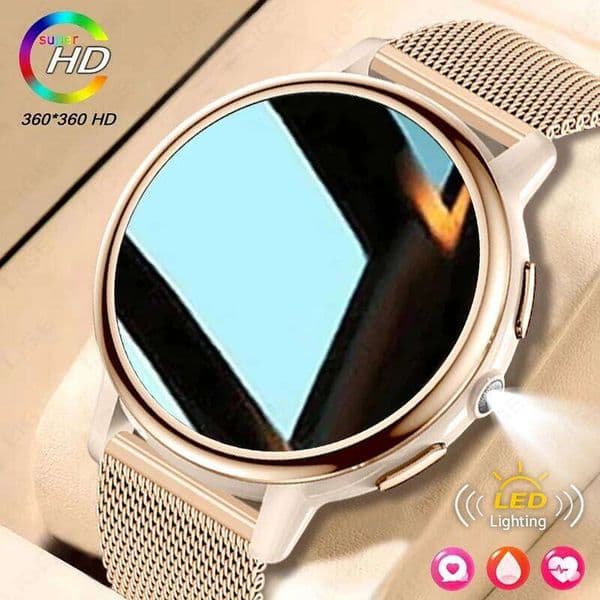 LIGE New Smart Watch Women Voice Calling Men Sports Fitness Watches Heart Rate Health Monitor Ladies Smartwatch For Android iOS 26Y0507