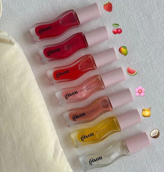 Designer Lipstick Hydrating Oil With Honey & Strawberry Extracts lip plump - Nourishing Lip Care For Smooth, Shimmery, And Supple Lips Lip Balm