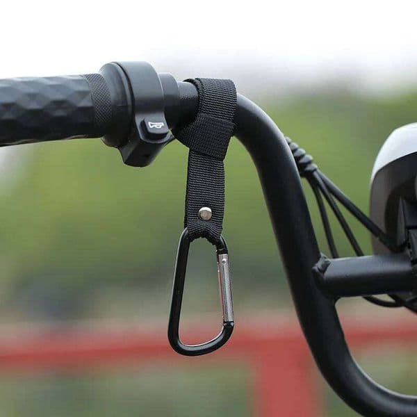 Must-Have for Riders No-Drill Motorcycle Hook 40kg Heavy-Duty Holds Helmets Bags Anti-Slip & Shockproof 3-Second Installation