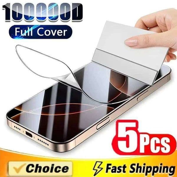 Hydrogel Film For iPhone 17 16 11 15 14 Pro Max Air Screen Protector for IPhone SE 13 12 Mini XR XS X 6 7 8 Plus 26L0507