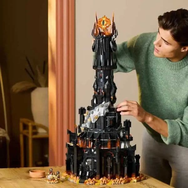 2026 1 Build Block Set 5471 Pieces Of Creativity brick 10333 Brick Black Tower Model Kit Building Toys Adult Boys Birthday Christmas Gift Toy Toyfree shippi thumbnail 2