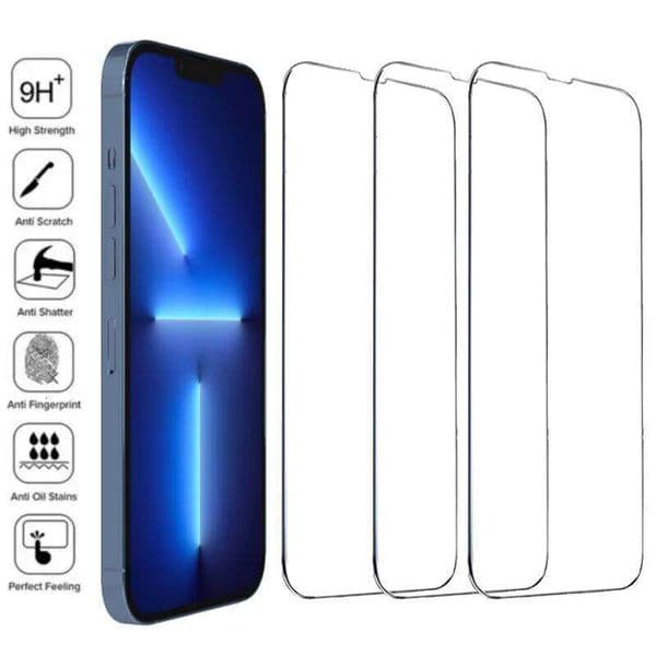 Screen Protector iphone 17 13 mini 12 11 14 Max Film 16 Tempered Glass for iPhone 15 Pro 26L0507