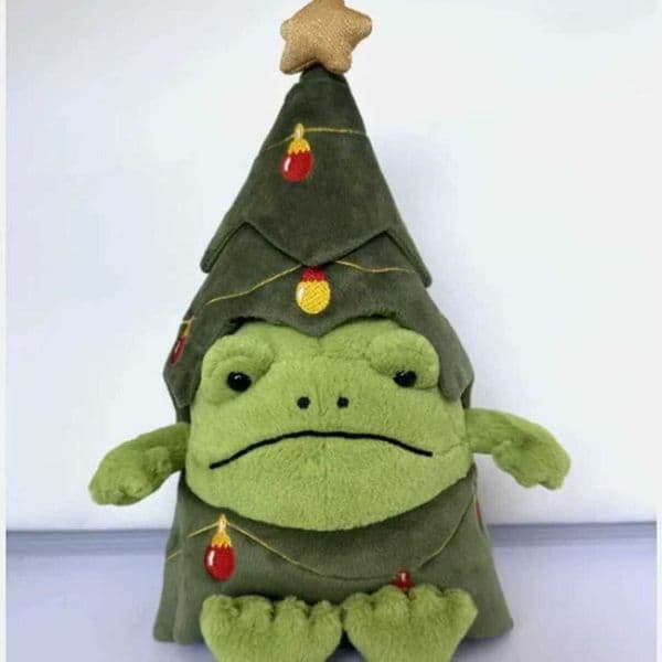 2026 Game And Toy Latest Christmas Tree Kawaii Stuffed Plush Toy Doll Cartoon Anime Cute Holiday Gift Atmosphere Decoration stuff animal For Friends Free Shipping 1