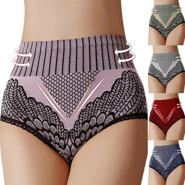 Women's Panties 1 Pcs Underwear Seamless Briefs High Waist Underpanties Ladies Female Underpants Plus Size