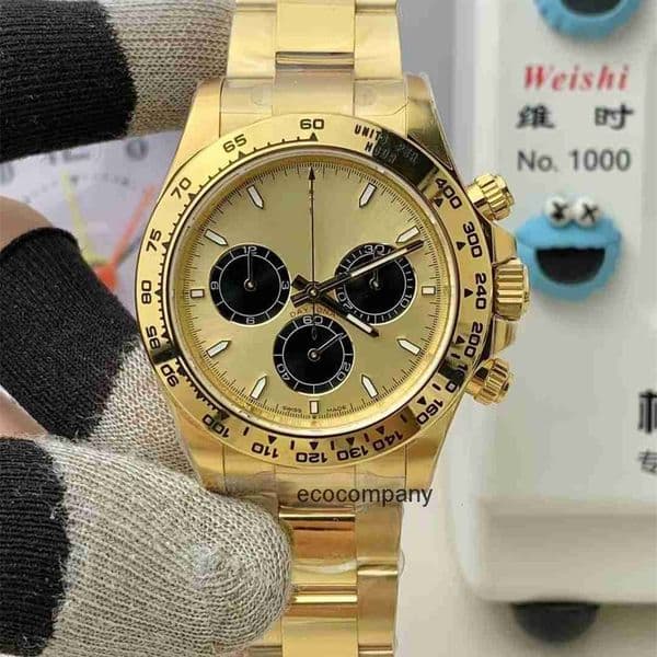 Top quality dayton watch day tona mens watch super clone watches 4131 mechanical movement designer watch sapphire glass 40mm 904L steel with box V6A0