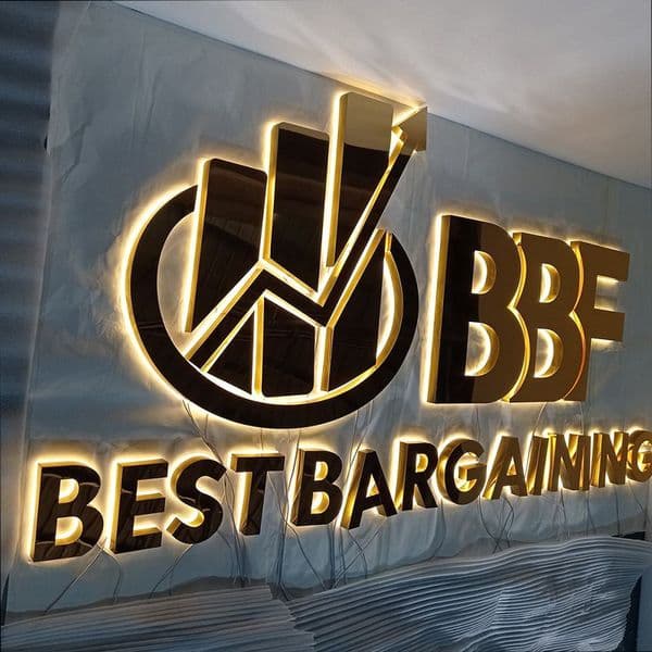 Led Sign Led Channel Letters 3d Letter Stainless Steel Led Illuminated Signage Outdoor LED Letter