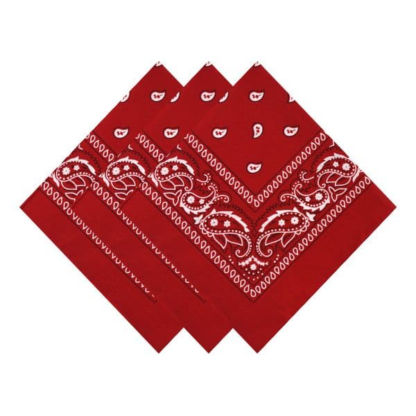 Bandana Hairband Cowboy Biker Sports Headwear Wrist Paisley hair Head Wrap Square Scarf football world cup 2026 soccer Running Dancing US/CA/Mx wholesale outdoor FR