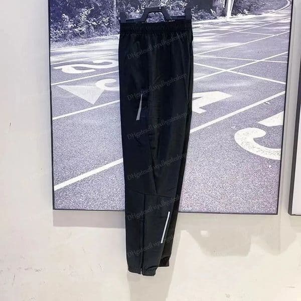 Men's Sports Pants Running Sweatpants Jogging Long Gym Solid Color Sport Trousers Grey Jogger Sweatpants Zipper Track Pants Casual Streetwear