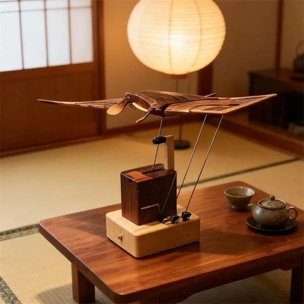 Luxury Designer Decor Handmade Manta Ray Figurine Realistic Animal Sculpture With Swimming Motion For room Home Shelf Office Desk Tabletop D 7