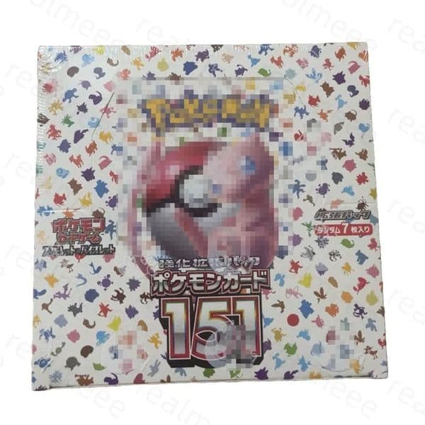Metal Fidget Toy Japanese 151Booster Pack Pixie Classic Battle Anime Collectible Card Popular Black Bolt Elf fidget cube Limited Edition Cards Precious Gifts