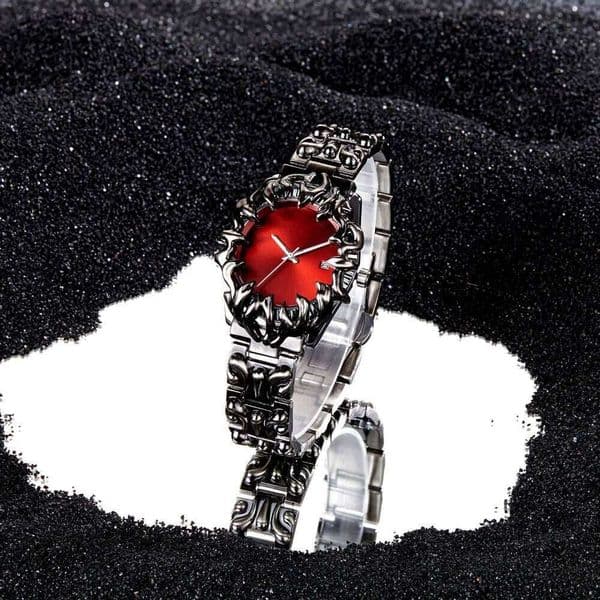 Mens Alien Claw Watch Alabaster Y2K Watches Waterproof Calendar Quartz Wristwatches Male Clock Relogio Masculino Drop Shipping 26H0507