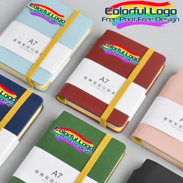 Customized A6/A7 Mini Notebook Print Your Portable Pocket Notepad Memo Diary Planner Agenda Organizer TO DO List Journal 260506