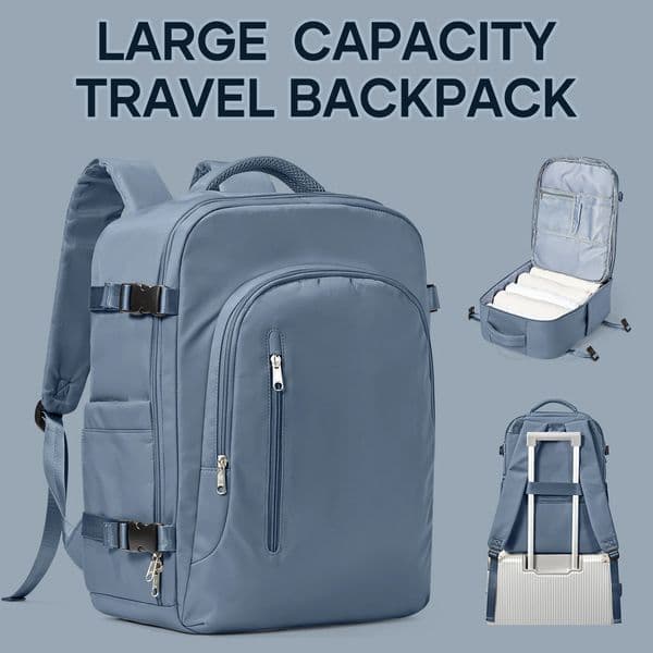 Laptop Bag Travel Backpack for Women Large Capacity Easyjet Carry-Ons 45x36x20 Backpack Ryanair 40x20x25 Mens Cabin Backpack 260507